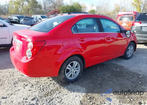 2014 Chevrolet Sonic Lt Auto from USA, damaged, VIN 1G1JC5SH8E4150460